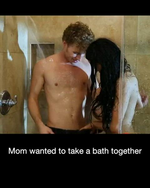 bath bathroom boobs creampie latina mom pussy gif