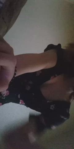 riding sex sissy solo teen tits gif