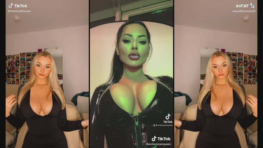 cum split screen porn tiktok gif