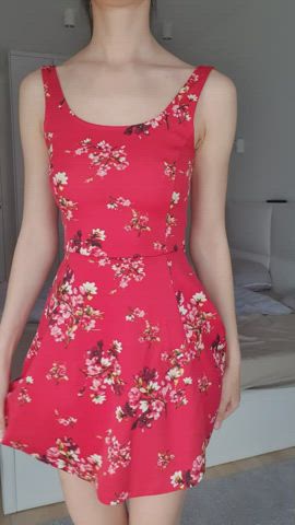 Do you like my dress? Or better without it?