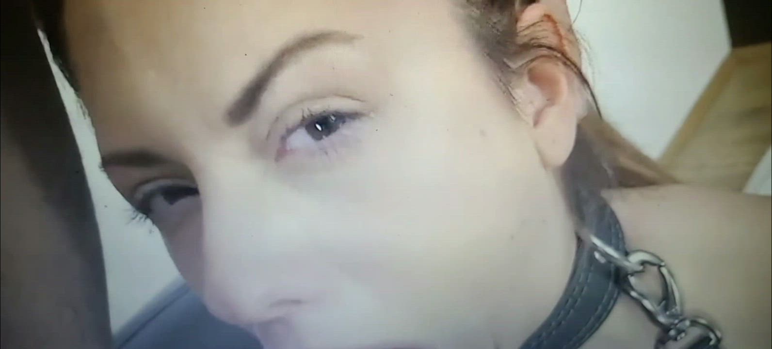 BDSM Face Fuck Gagging gif