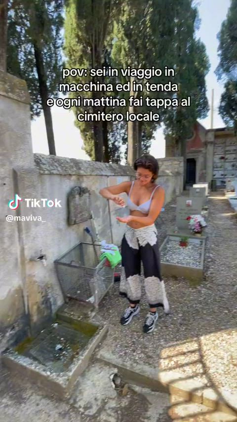 italian nipslip tiktok gif