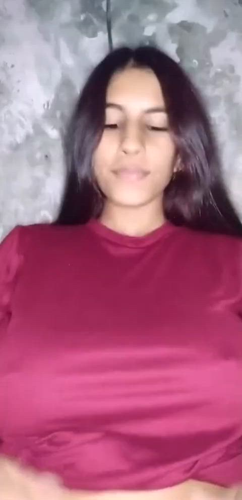 big tits boobs indian gif