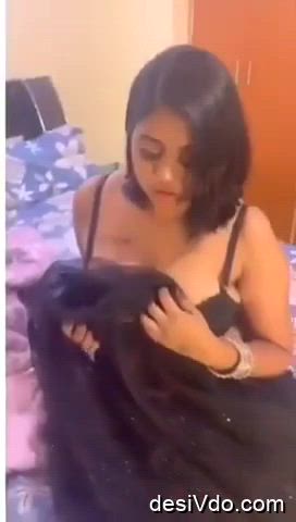 desi huge tits saree gif