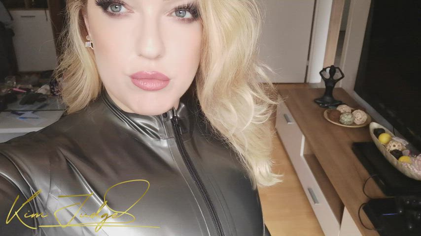 domina dominatrix femdom latex gif