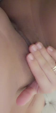 Clit Clit Rubbing Close Up Fingering Latina Masturbating Pussy gif
