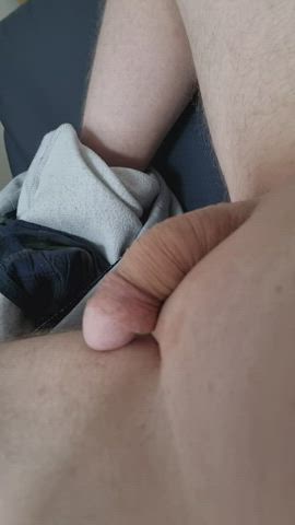 dutch little dick male masturbation gif