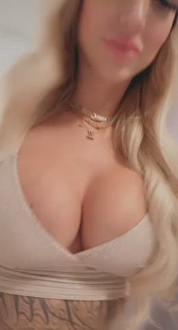 Would you like to have my tits bounce on your face 😈