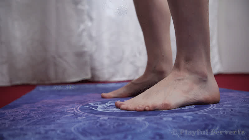 Feet Feet Fetish Fitness Foot Fetish Teen Toes Wife Workout gif