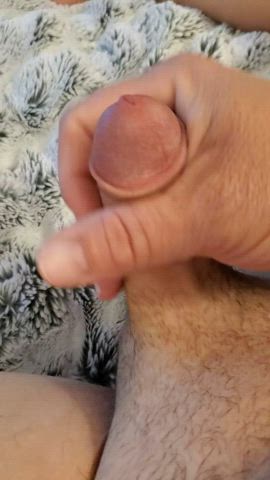 Just stroking my cock