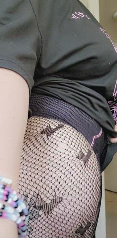 Perfect day for fishnets