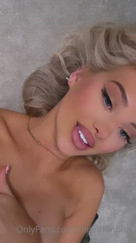 Blonde Lips Tits gif