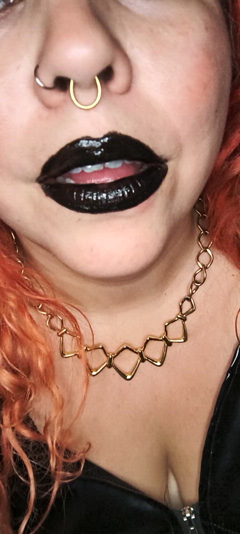 lips lipstick lipstick fetish gif