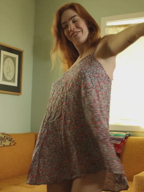 big tits dancing nala brooks pornstar redhead gif