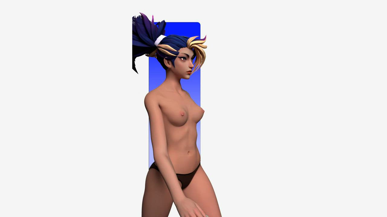 animation hentai seiyoku league of legends porn lingerie small tits gif