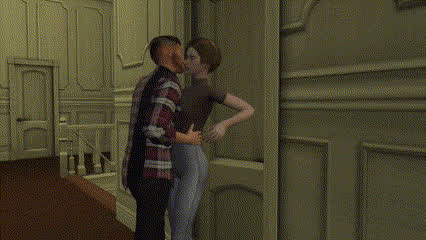 animation kissing romantic gif