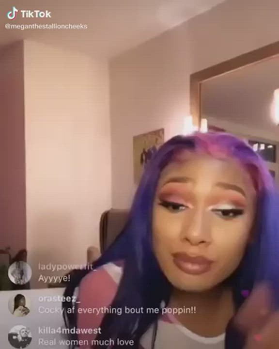 Big Ass Booty Megan Thee Stallion Tits Twerking gif