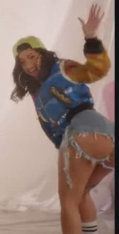 ass ass spread cardi b gif