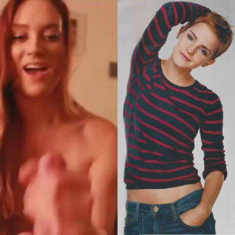 Emma knows she'd make you cum even harder