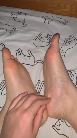 Asian Foot Rubbing gif