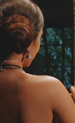 Celebrity Indian Sideboob Topless gif