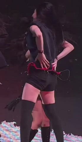 ass celebrity dancing korean gif