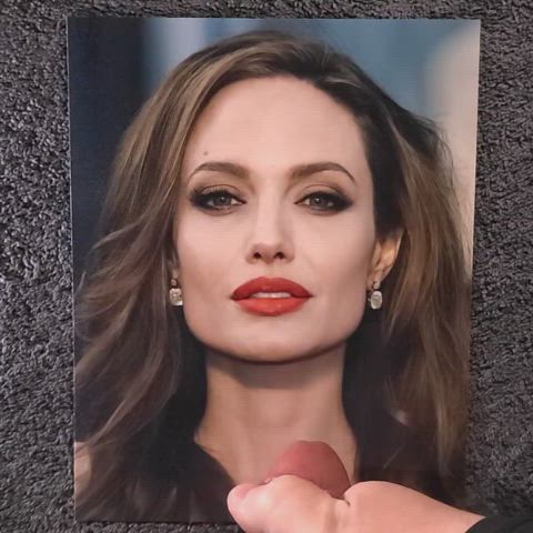 angelina jolie close up cum cumshot facial slow motion tribute gif