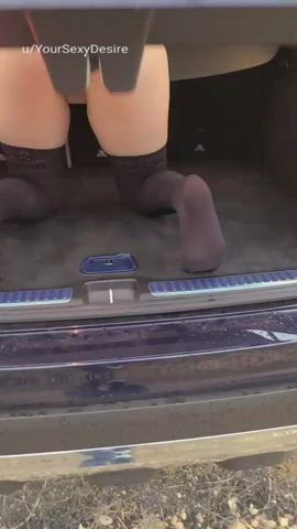 Amateur Ass Asshole Babe Big Ass Car Outdoor Pussy Rear Pussy gif