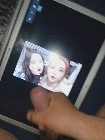 irene and yeri know how to make a cock hard