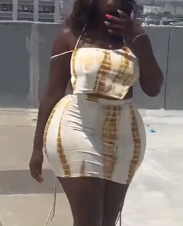 African Booty Thick gif