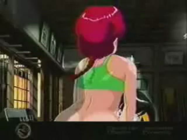 animation asian hentai huge tits japanese redhead retro riding vintage gif