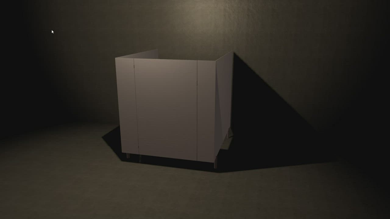 3D Animation Glory Hole Locker Room Toilet Voyeur gif