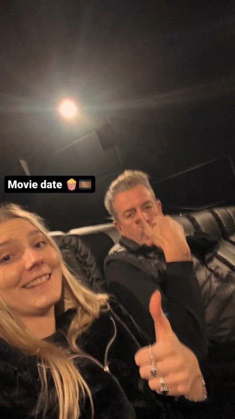 M53 F18 We had a movie date today 😊