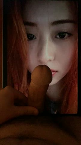 korean lips masturbating tribute gif