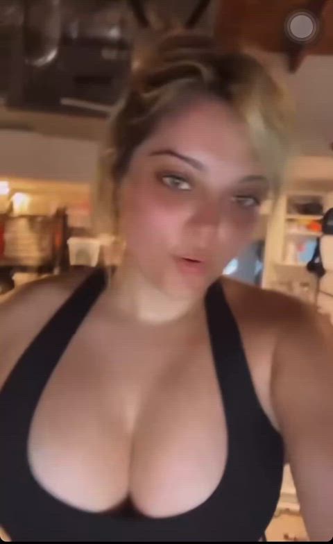 bebe rexha big tits bouncing tits tits gif