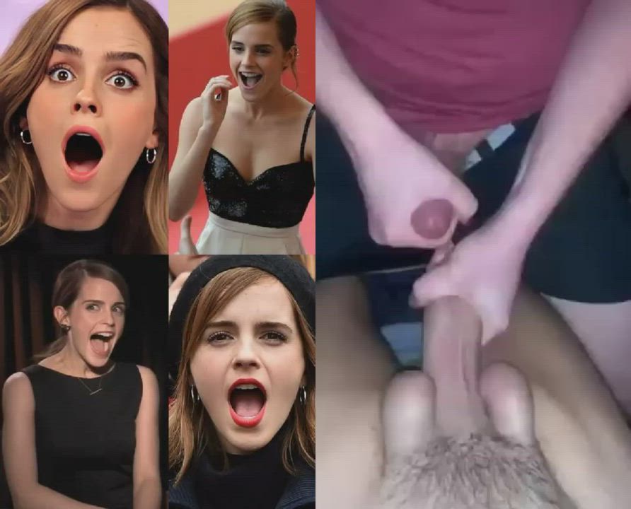 Emma can't believe how turned on this makes her