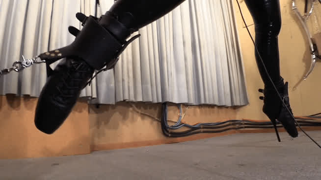 bdsm bondage boots fetish gif