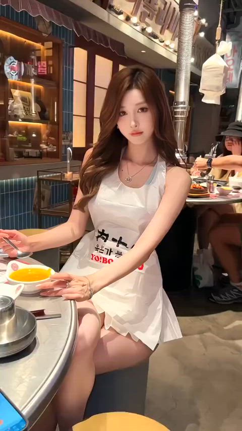 asian chinese cute model sexy gif