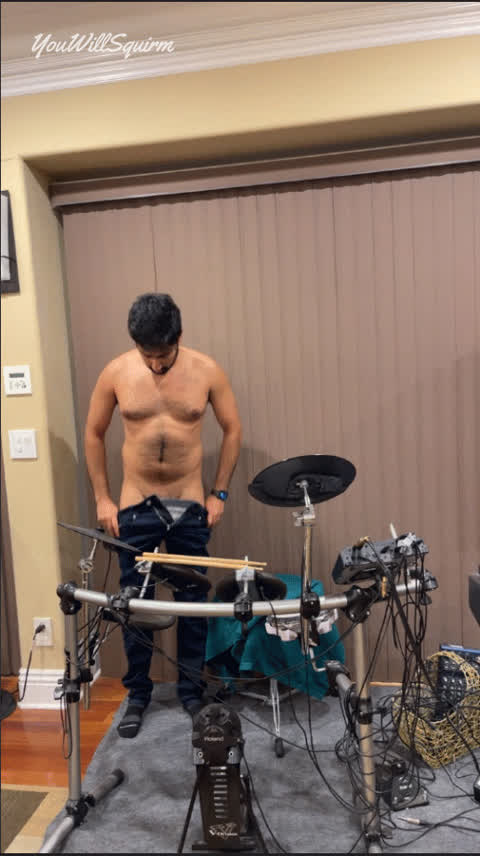 The Nudist Drummer