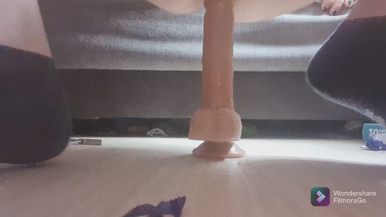 Anal Dildo Femboy Sissy Slave gif