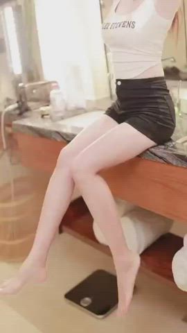 asian babe chinese cute model gif