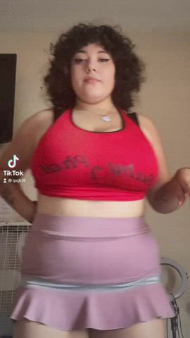 bbw boobs booty dancing latina onlyfans tiktok gif