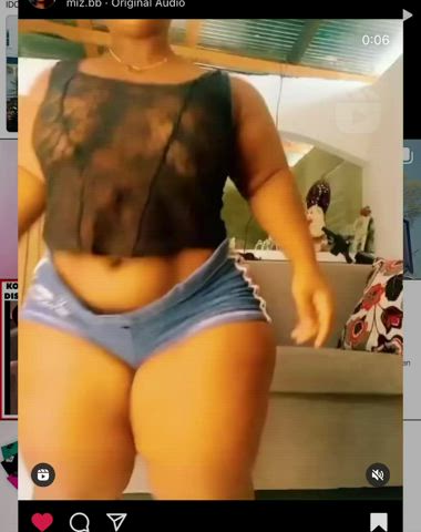 Big Ass Shorts Thick gif