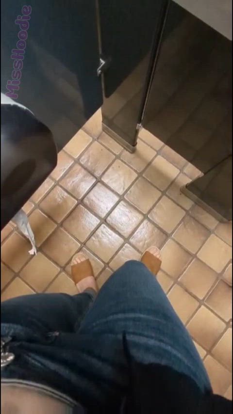 Public Bathroom Peeing