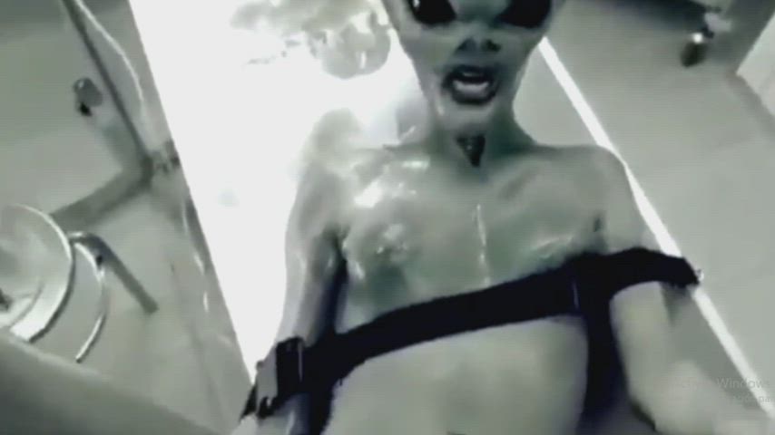 Alien Small Tits Torture gif