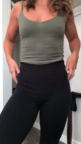 leggings milf yoga pants gif