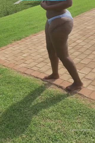 african big ass booty gif