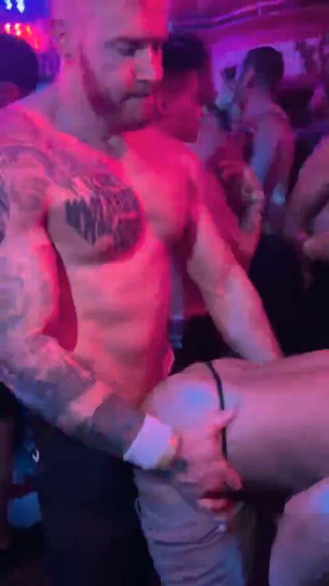 anal club gay nightclub public sex tattoo gif