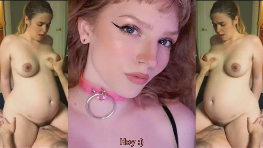 ahegao alt barely legal breeding caption fetish pregnant split screen porn gif