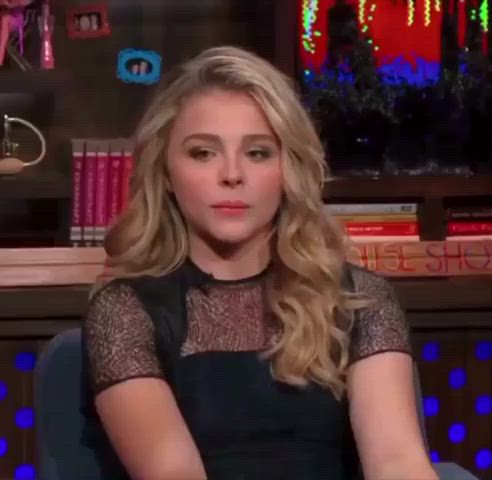 blonde celebrity chloe gif